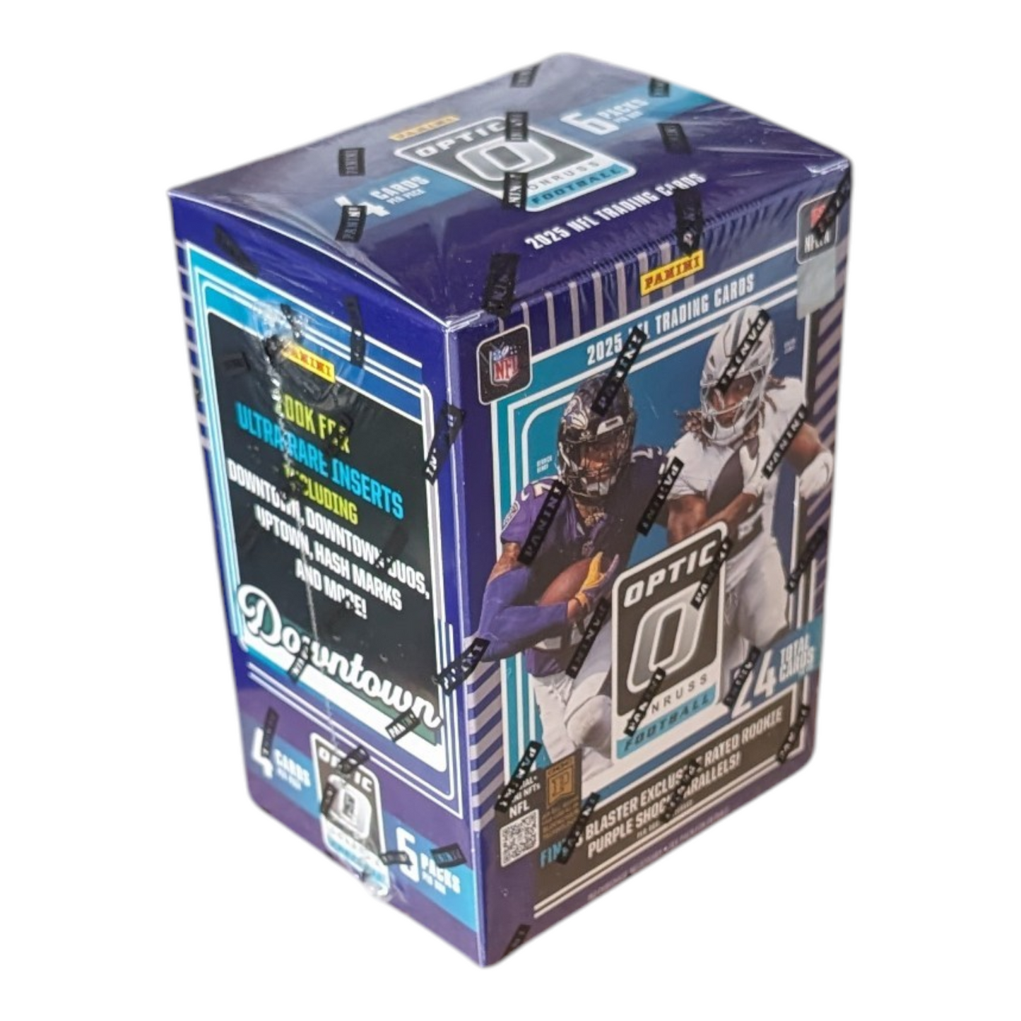 2025 Panini Donruss Optic Football Blaster Box (Purple Shock Prizm's)