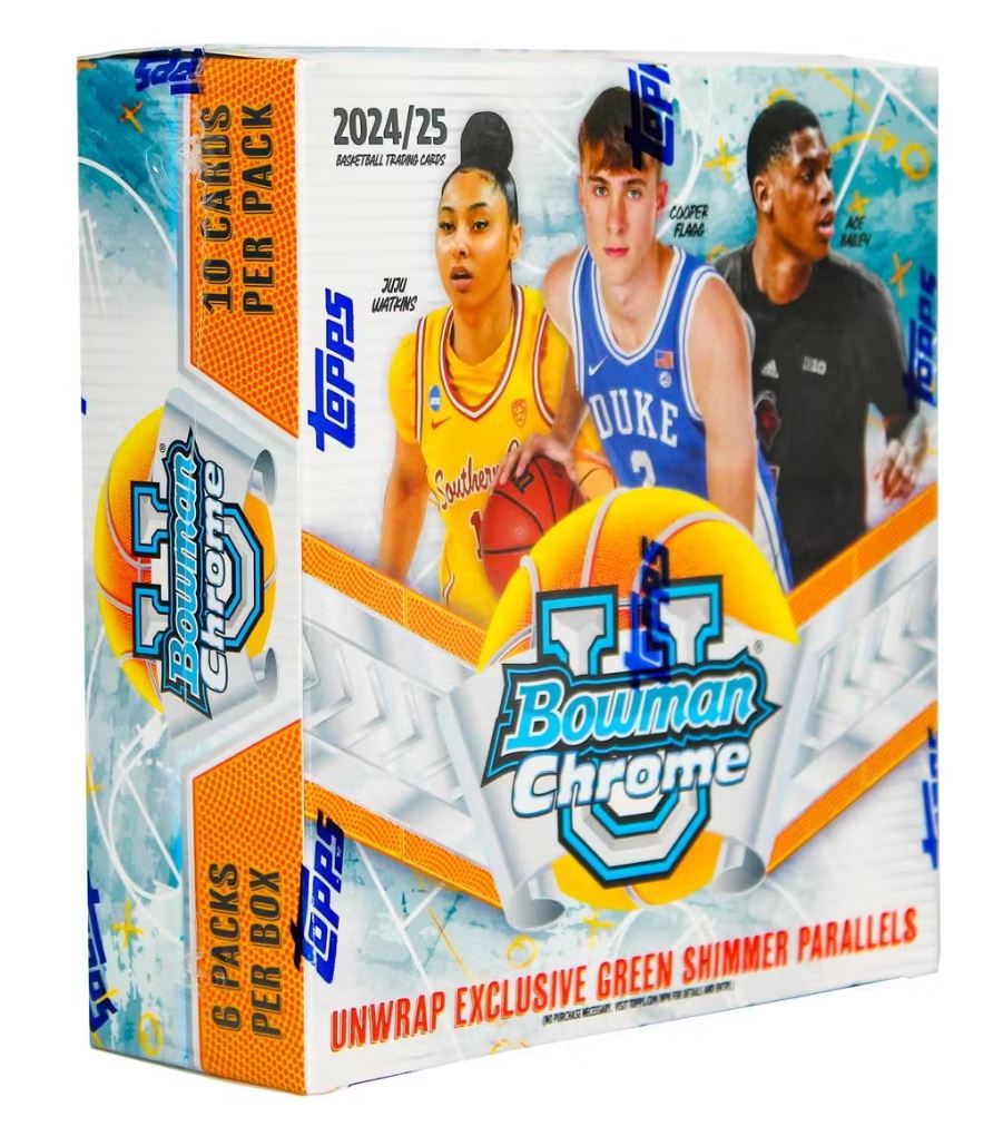 2024-25 Bowman Chrome U Basketball Mega Box