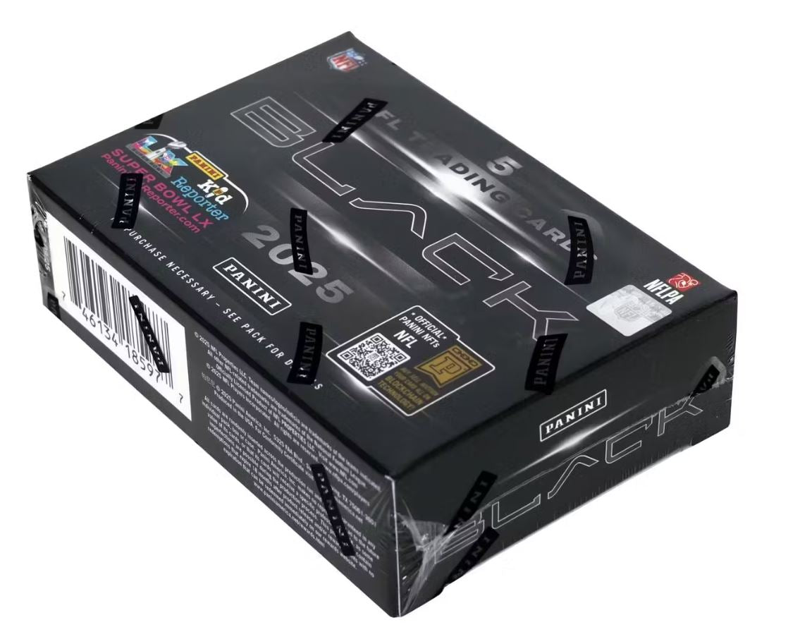 2025 Panini Black Football Hobby Box