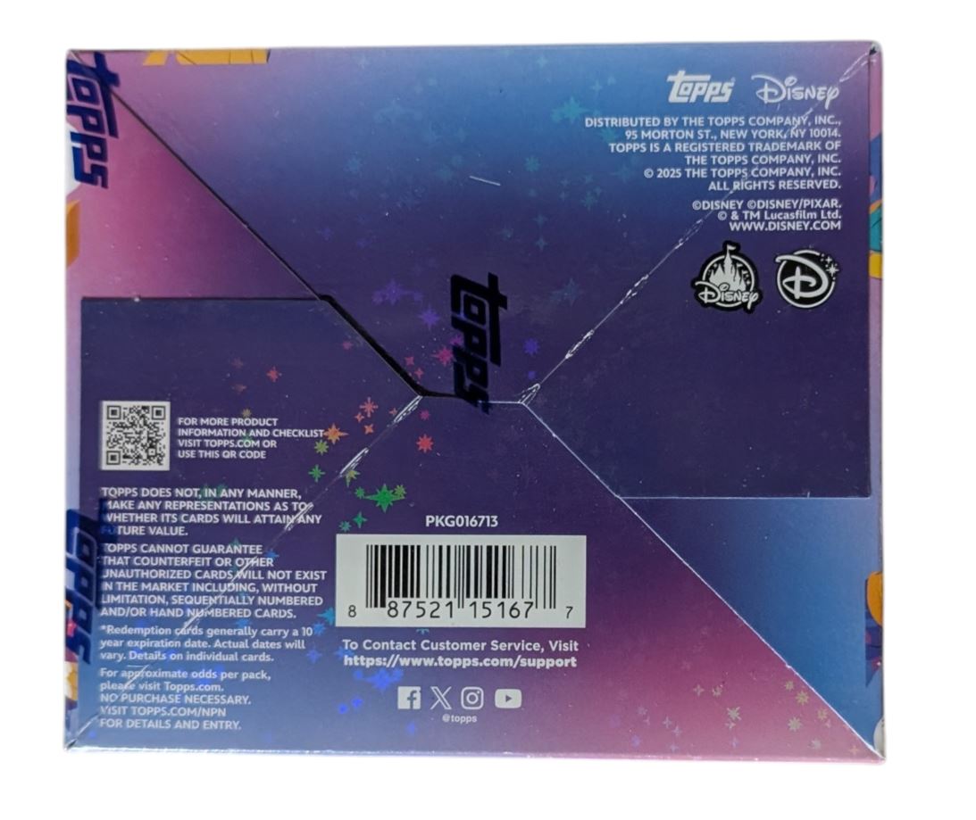 2025 Topps Disneyland 70th Anniversary Hobby Box