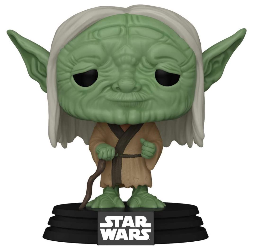 Funko Pop Star Wars Concept Series Yoda # 425 (Bundled with Funko Pop # 2 Protective Case)