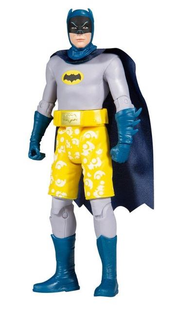 Retro Batman 66 6" Action Figure - Batman Swim Shorts