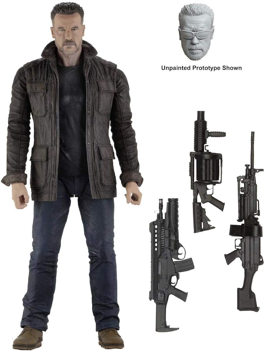 NECA Terminator Dark Fate T-800 Ultimate Collectible Action Figure