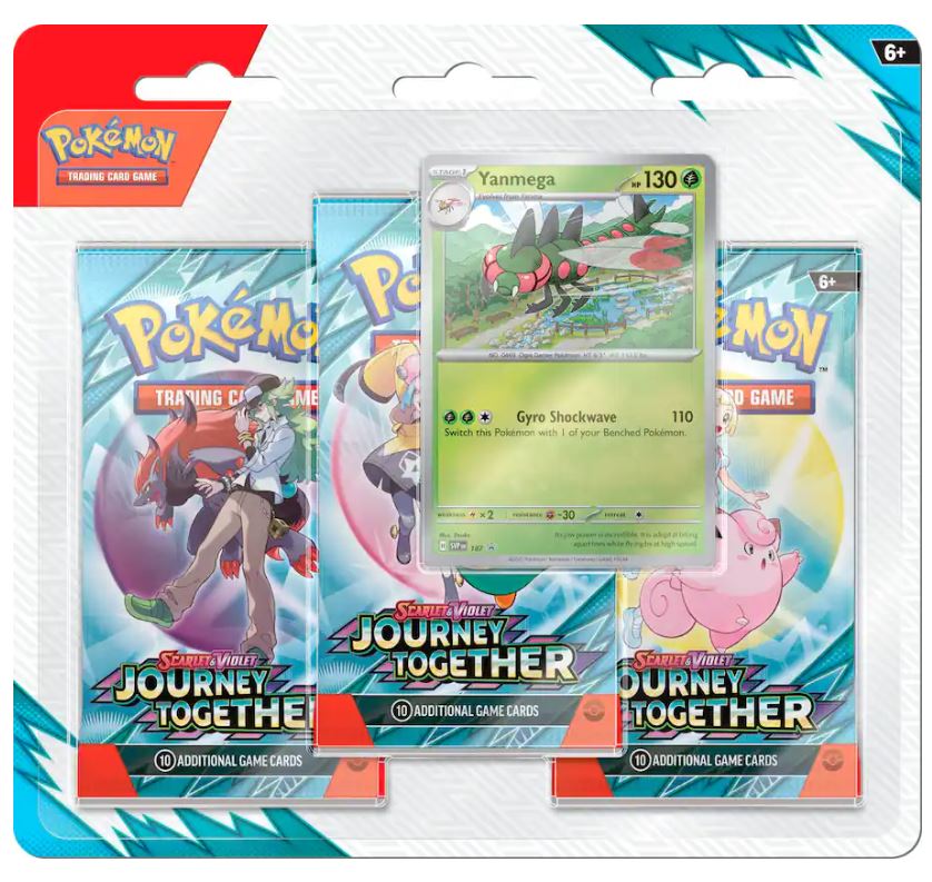 Pokemon Scarlet & Violet Journey Together 3-Pack Blister