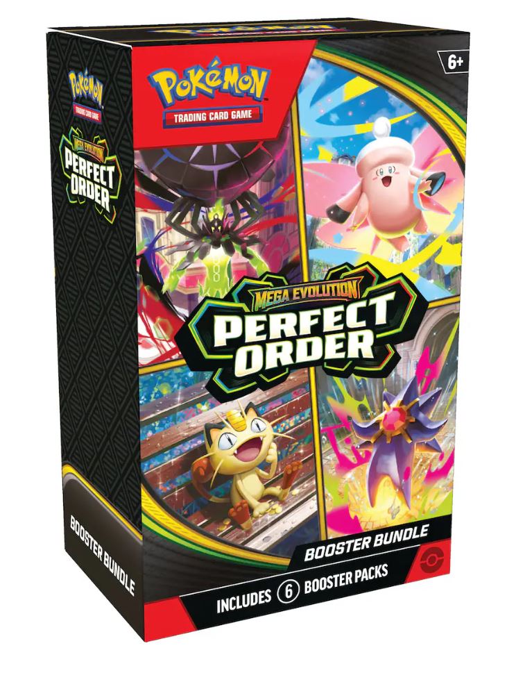 Pokémon TCG: Mega Evolution-Perfect Order Booster Bundle Box (Pre-Order)
