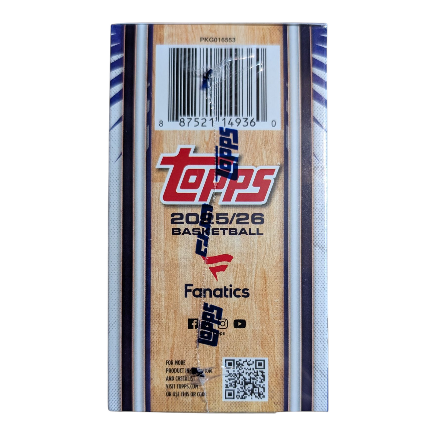2025-26 Topps Basketball Fanatics Exclusive Value Box
