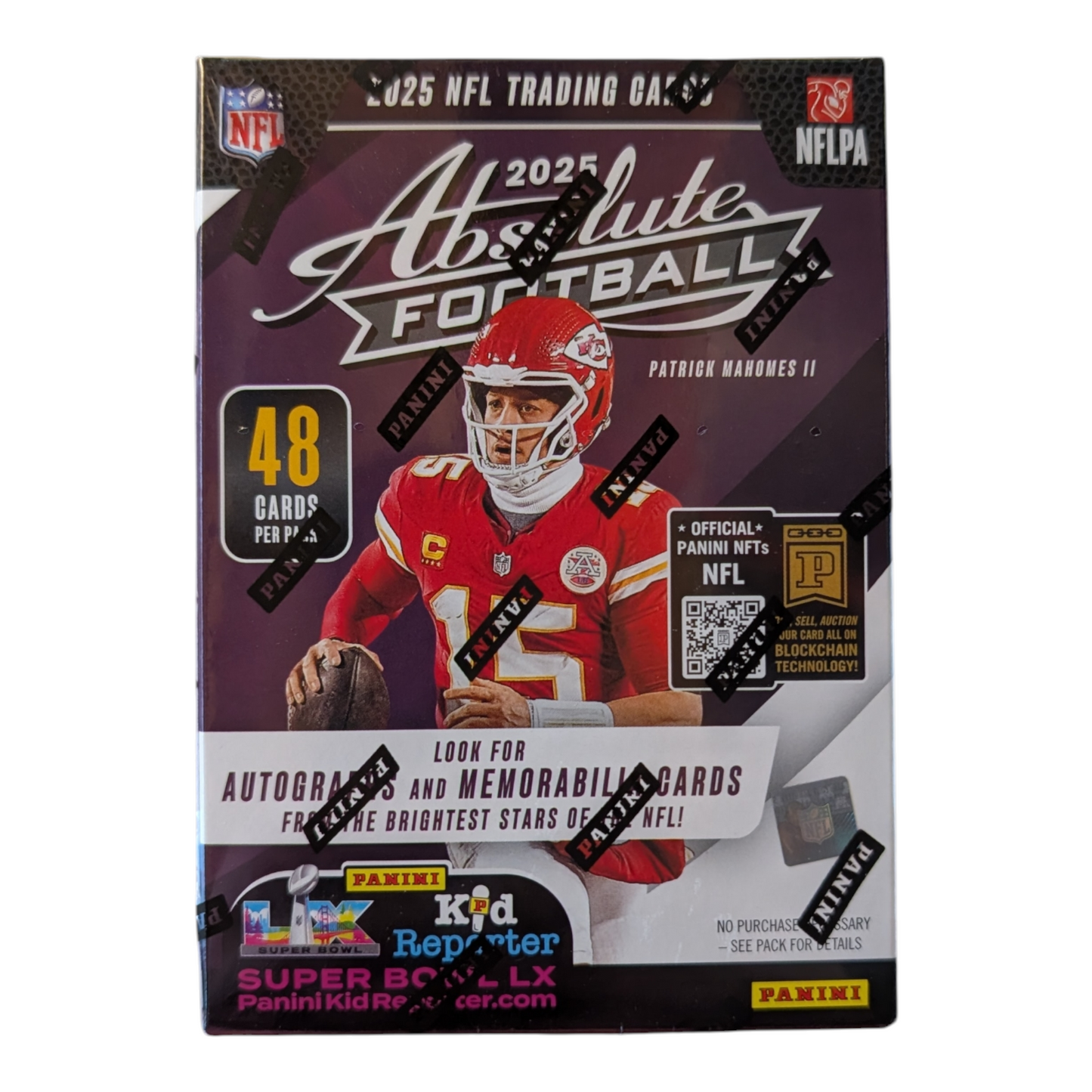 2025 Panini Asbolute Football Blaster Box