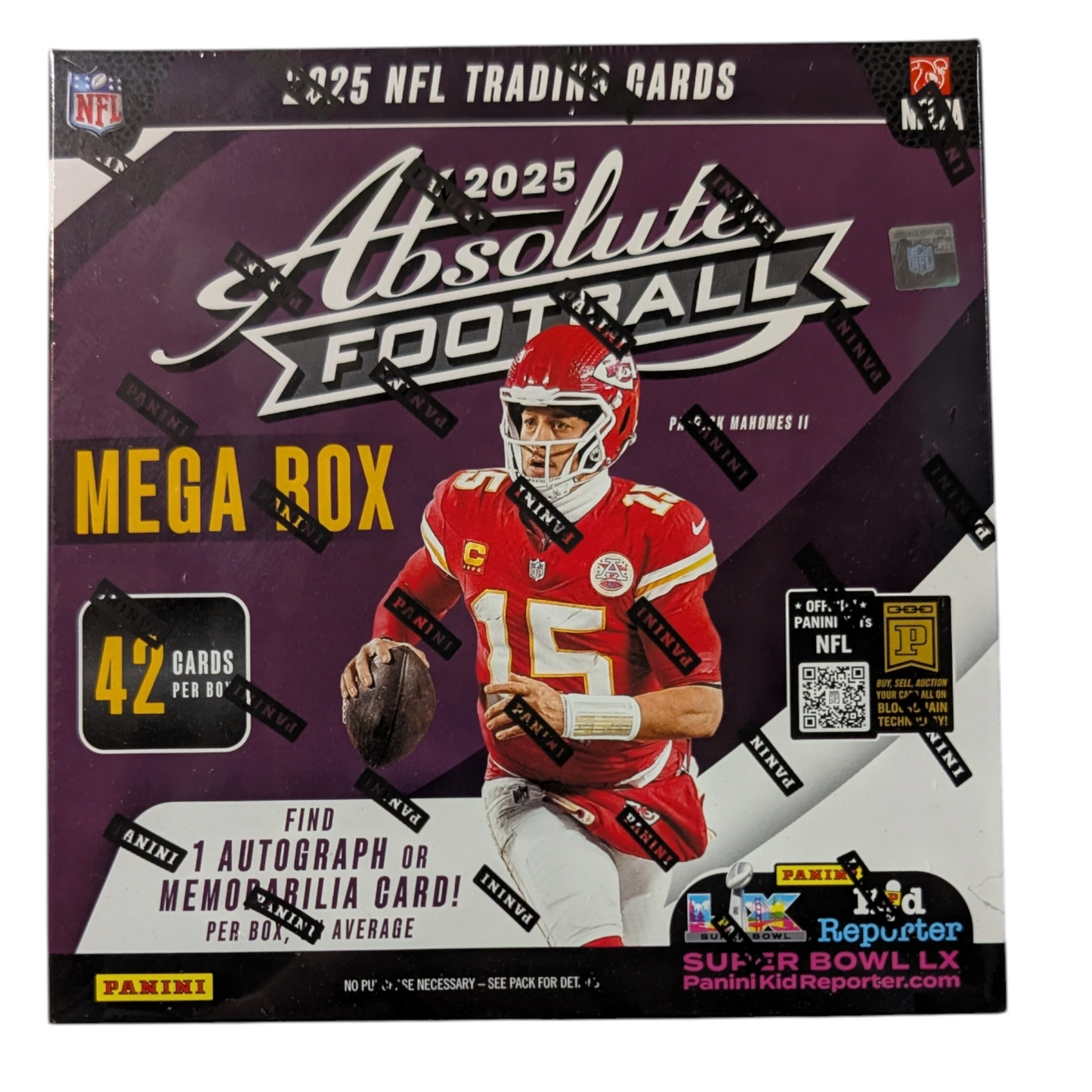 2025 Panini Asbolute Football Mega Box