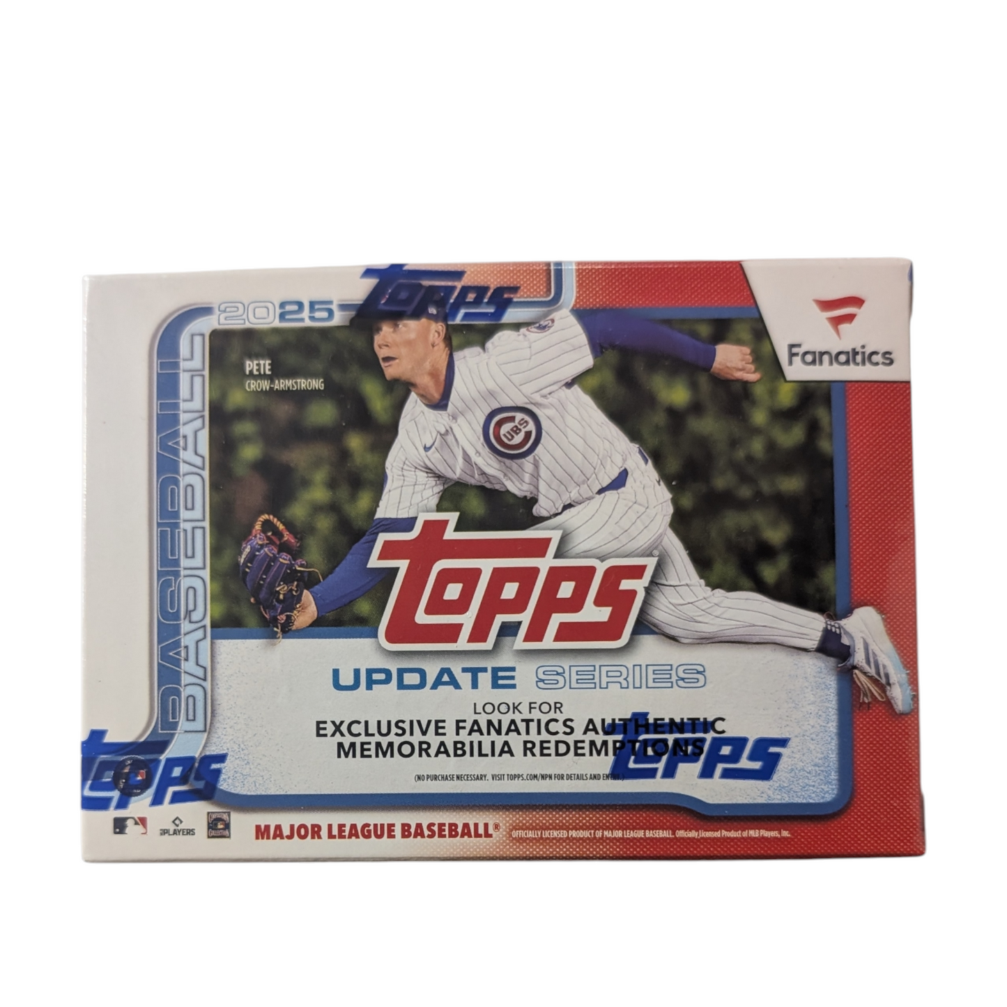 2025 Topps Baseball Update Series Fanatics Exclusive Value Box