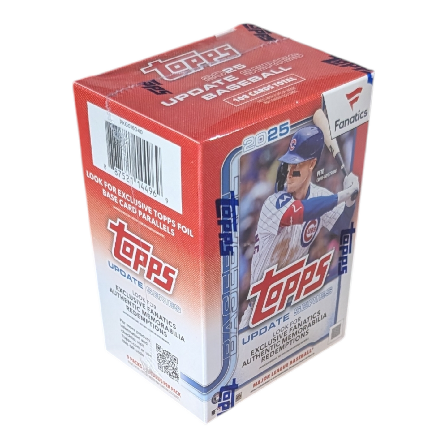2025 Topps Baseball Update Series Fanatics Exclusive Value Box
