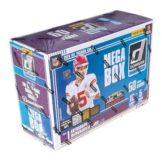 2025 Panini Donruss Football Mega Box (Blue Scope Parallels)