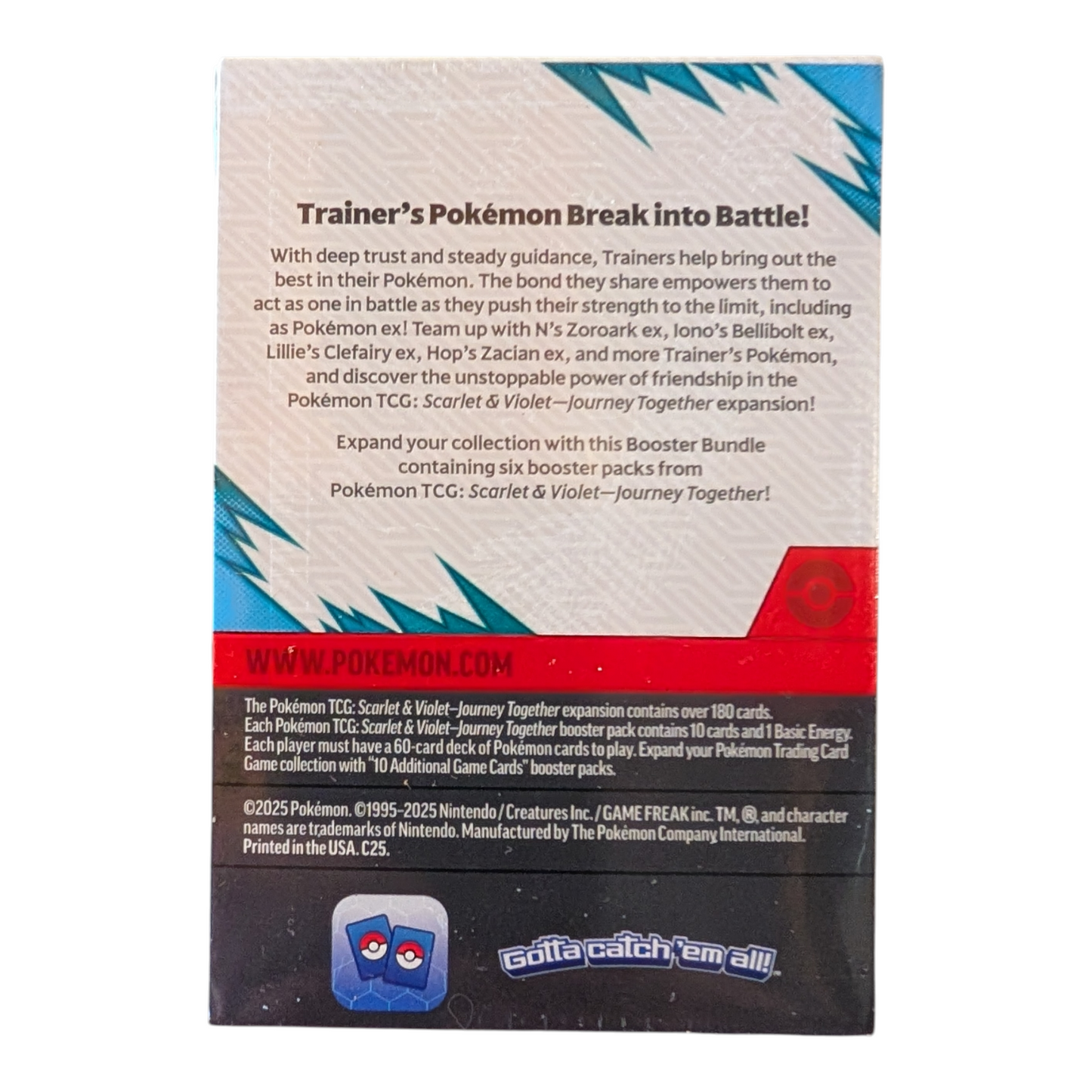 Pokemon Scarlet & Violet Journey Together Booster Bundle Box