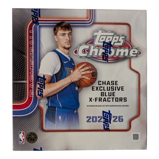 2025-26 Topps Chrome Basketball Mega Box