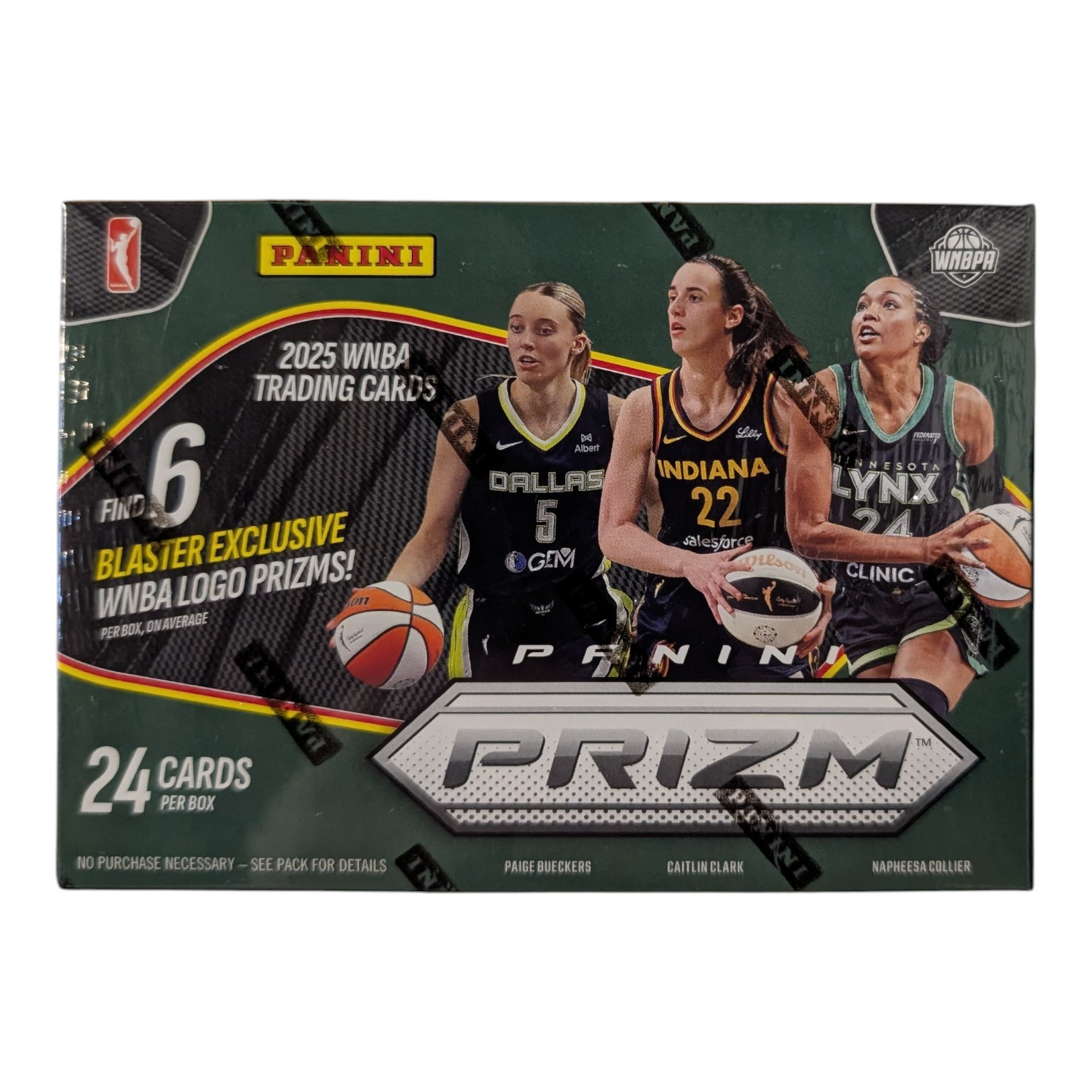 2025 Panini Prizm WNBA Basketball WNBA Logo Exclusive Blaster Box