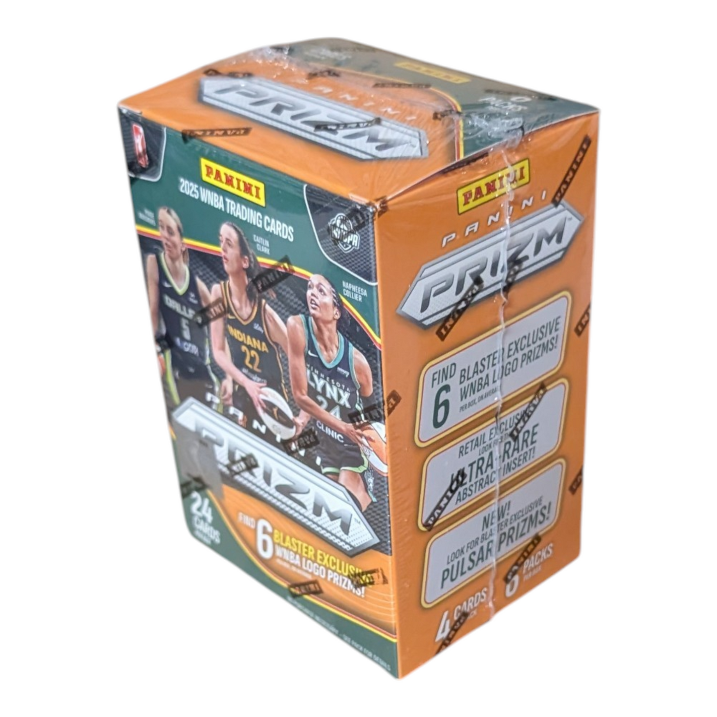 2025 Panini Prizm WNBA Basketball WNBA Logo Exclusive Blaster Box