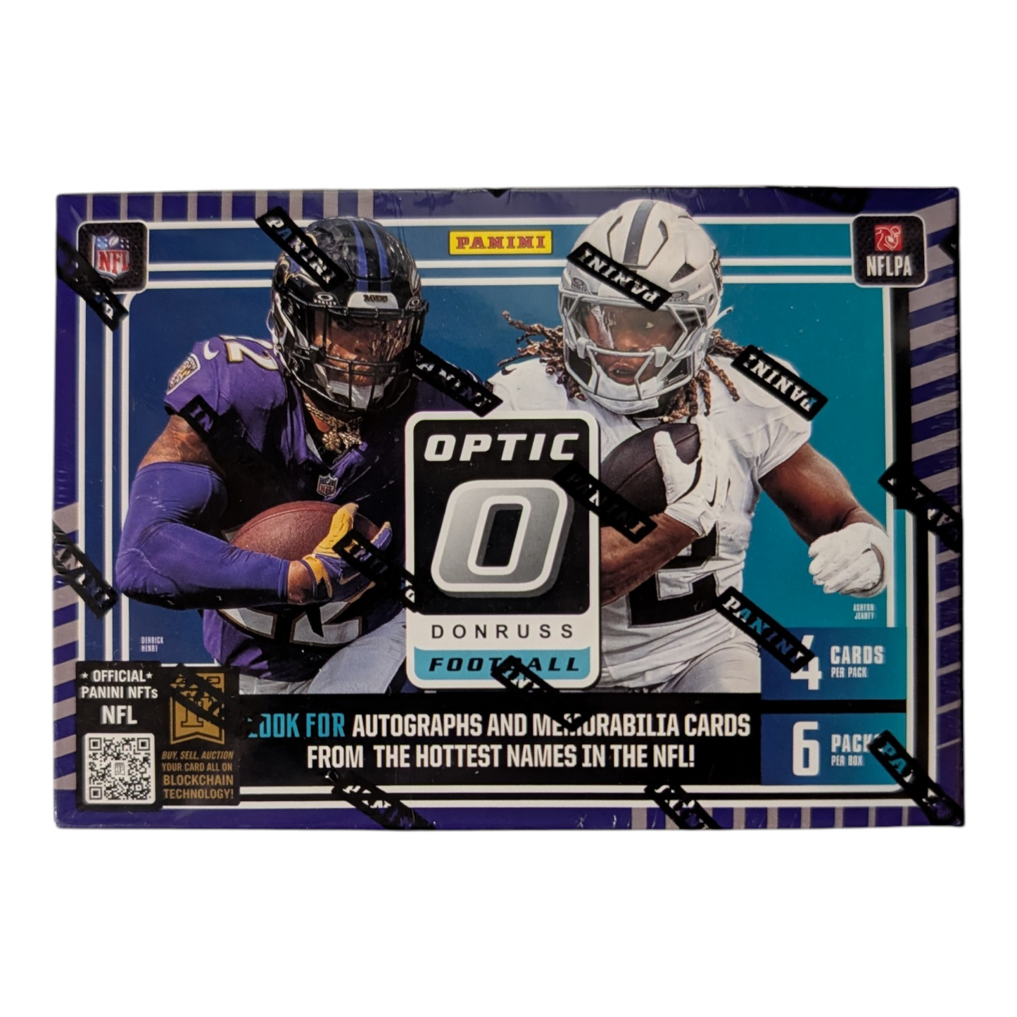 2025 Panini Donruss Optic Football Blaster Box (Purple Shock Prizm's)