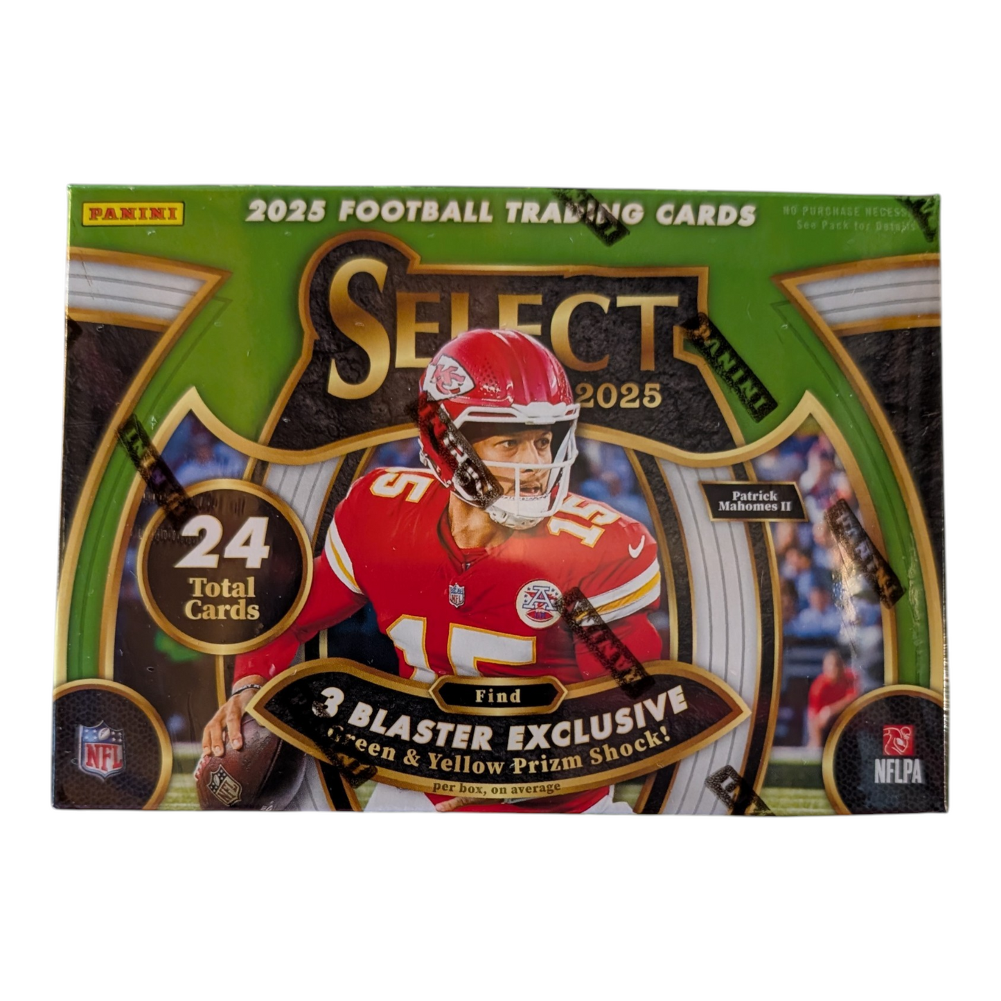 2025 Panini Select Football Blaster Box (Green & Yellow Prizm's)