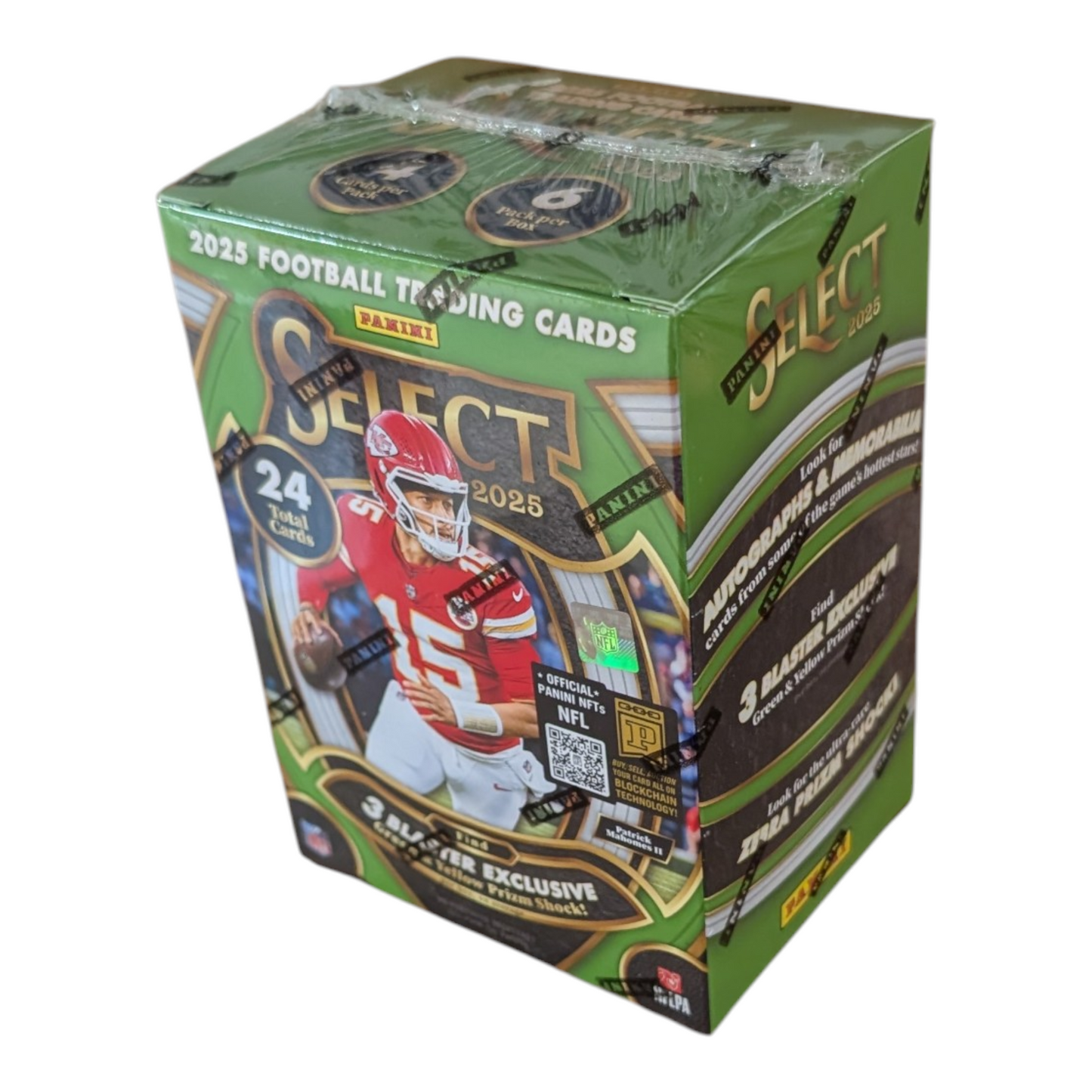 2025 Panini Select Football Blaster Box (Green & Yellow Prizm's)