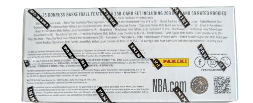 2024-25 Panini Donruss Basketball Retail Box