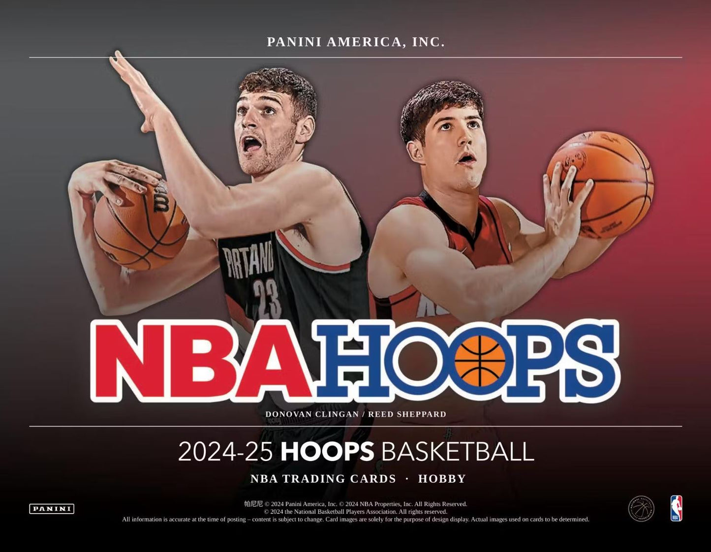 2024-25 Panini Hoops Basketball Hobby Box