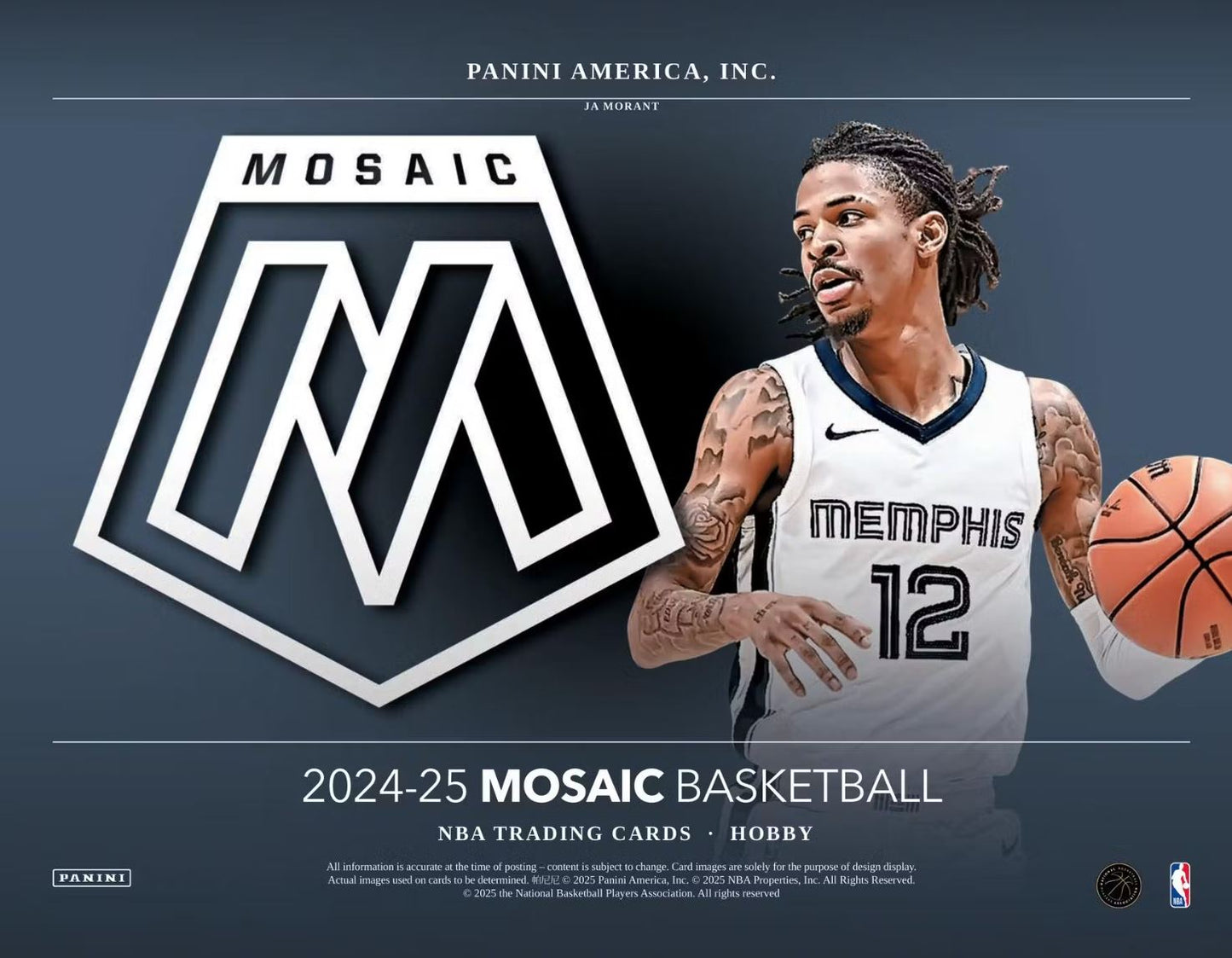 2024-25 Panini Mosaic Basketball Hobby Box