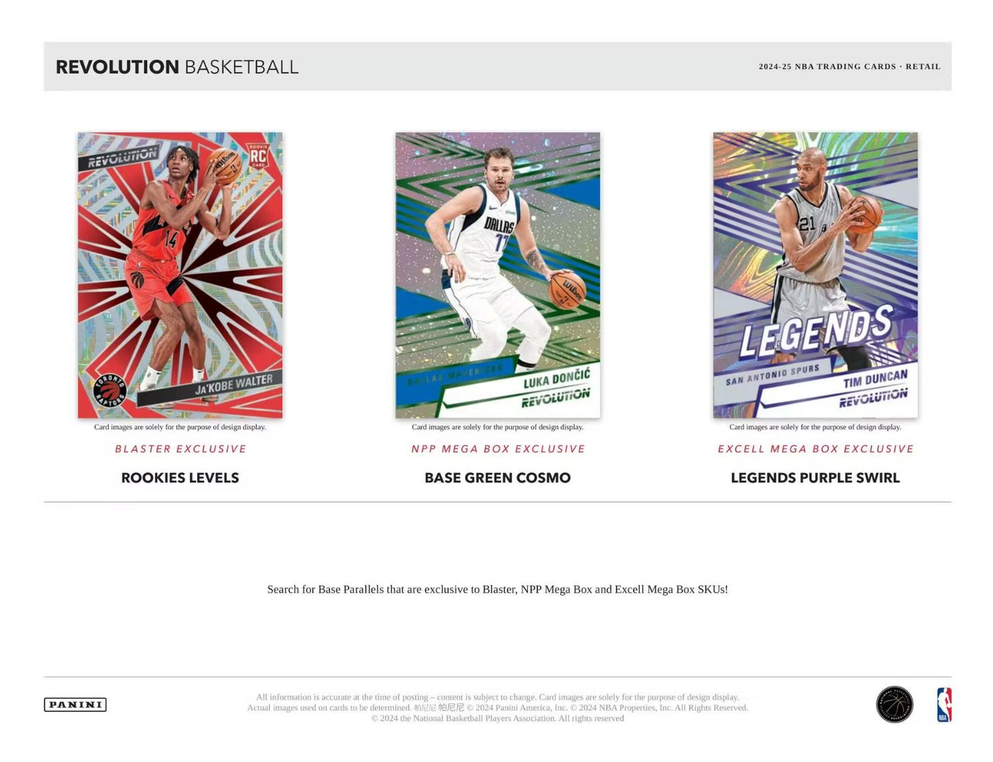 2024-25 Panini Revolution Basketball Blaster Box