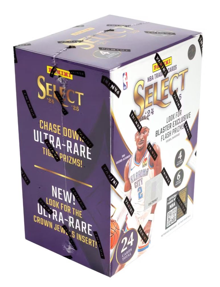 2024-25 Panini Select Basketball Blaster Box (Flash Prizms)