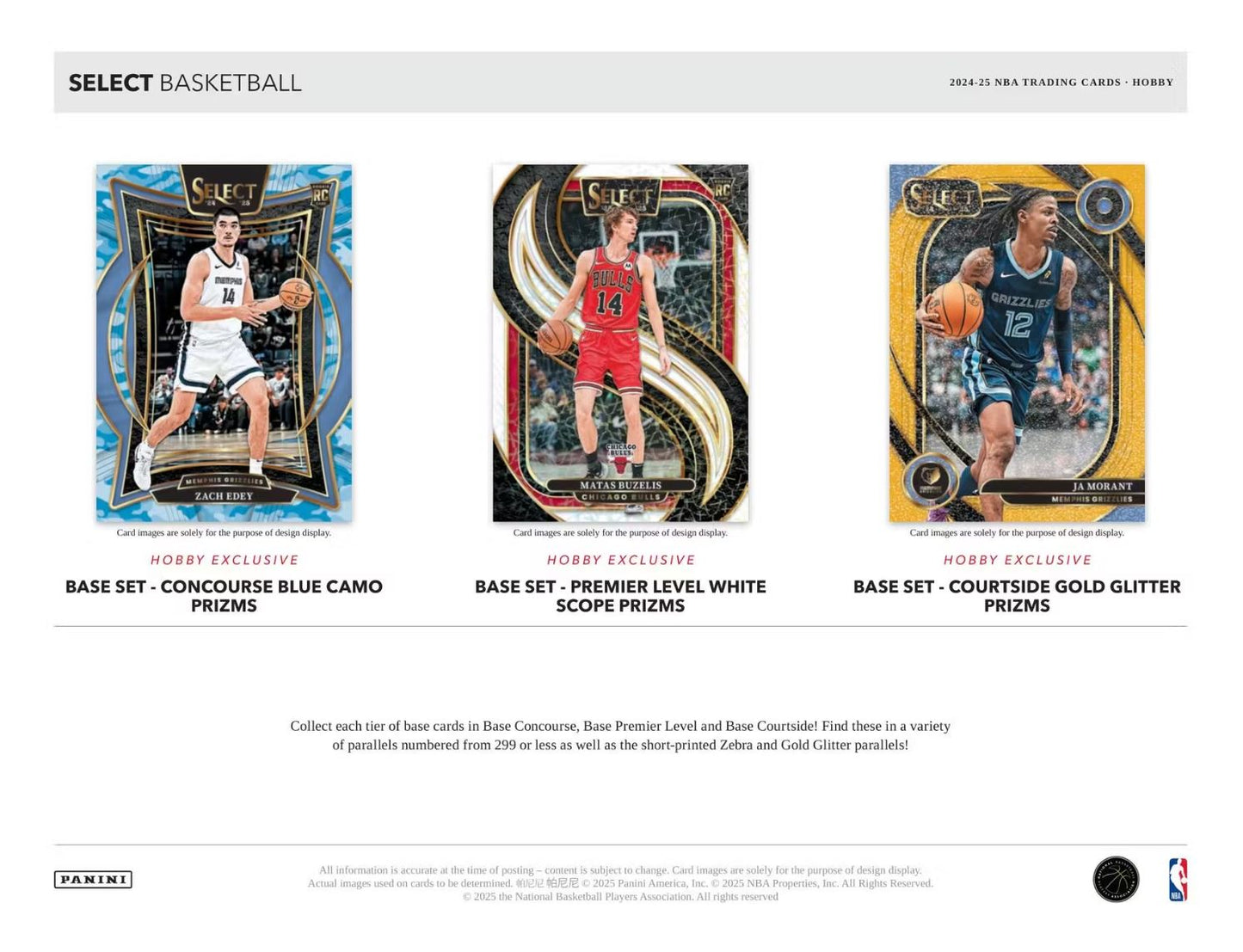 2024-25 Panini Select Basketball Hobby Box