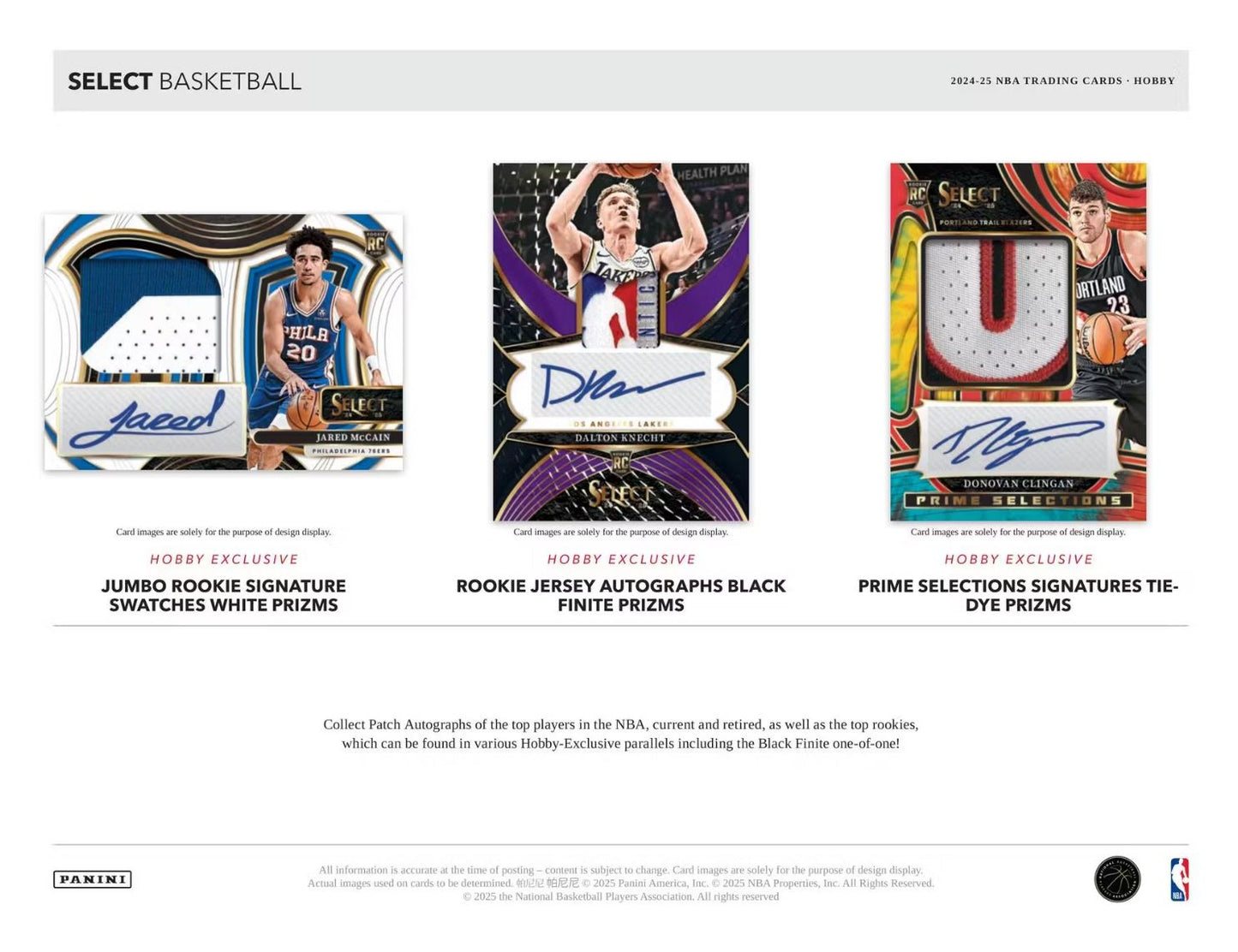 2024-25 Panini Select Basketball Hobby Box