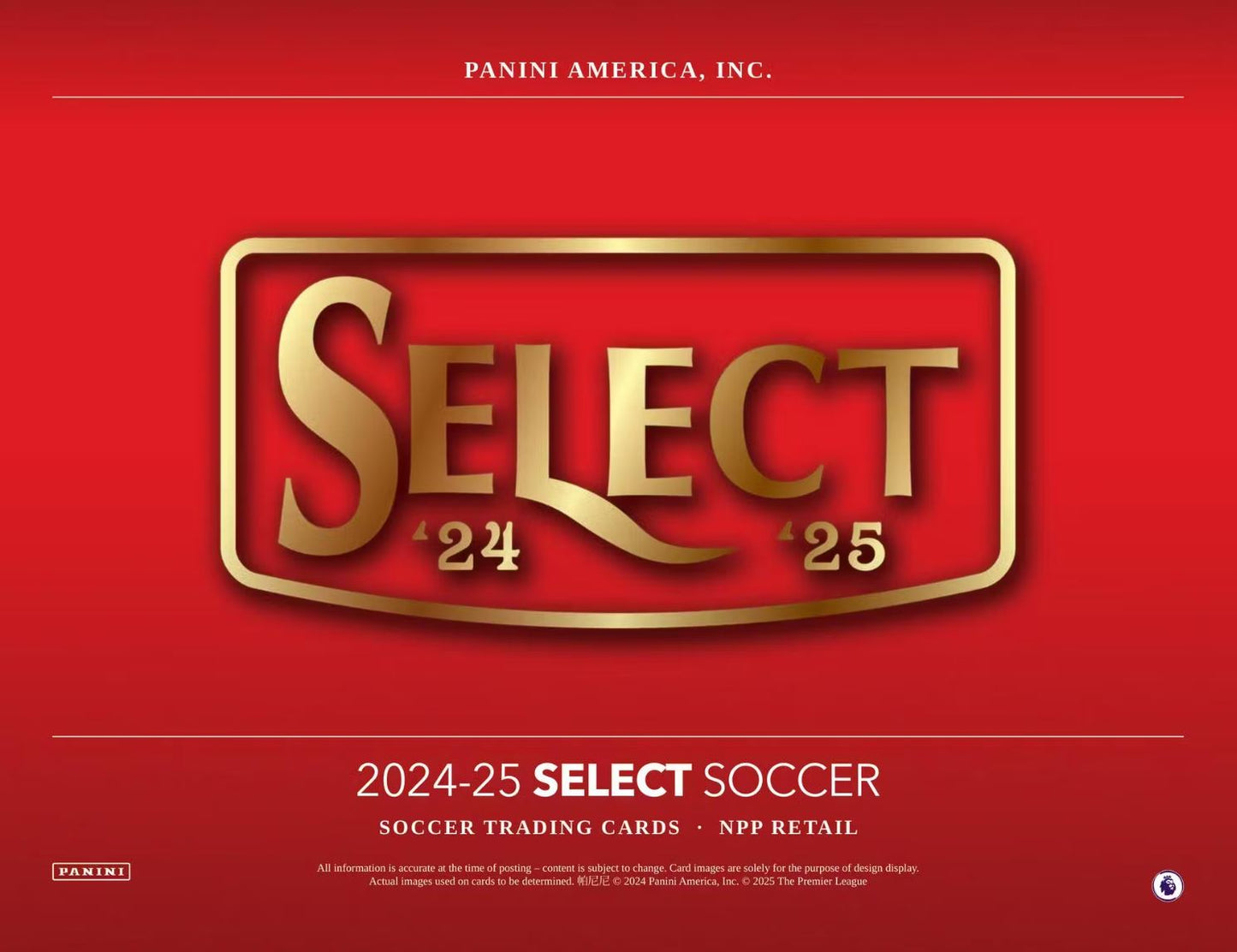 2024-25 Panini Select Premier League EPL Soccer Mega Box