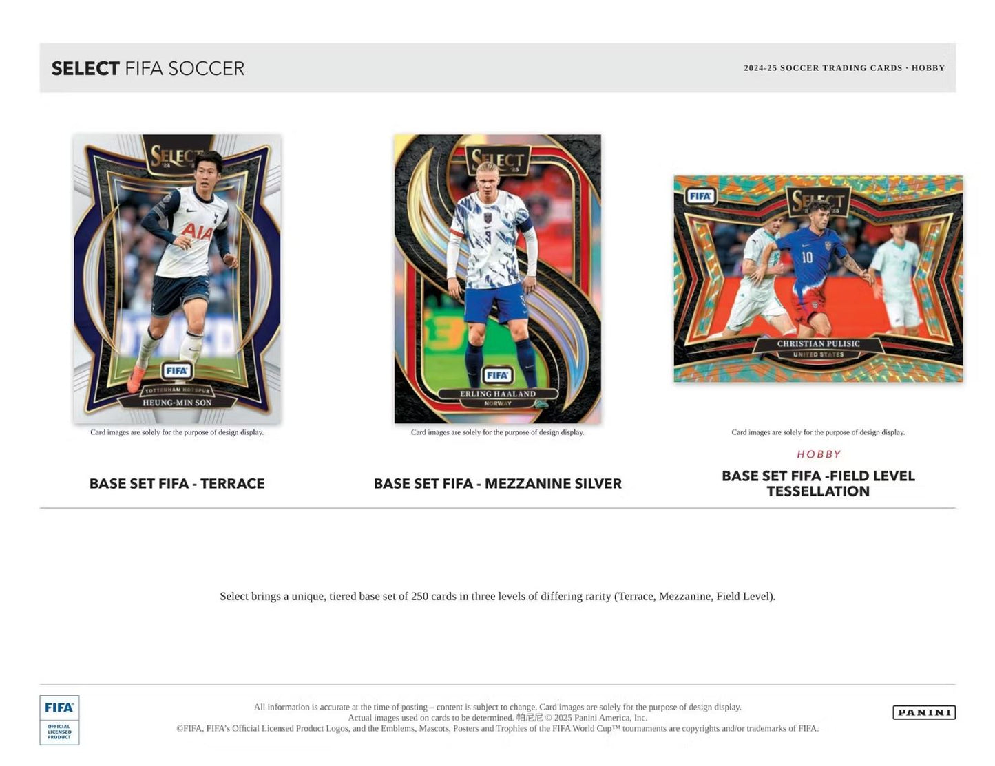 2024-25 Panini Select FIFA Soccer Hobby Box