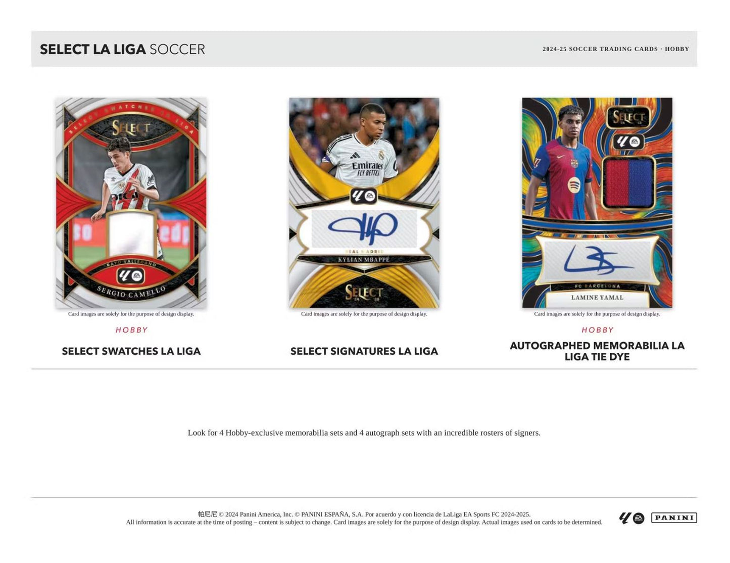 2024-25 Panini Select La Liga Soccer Hobby Box