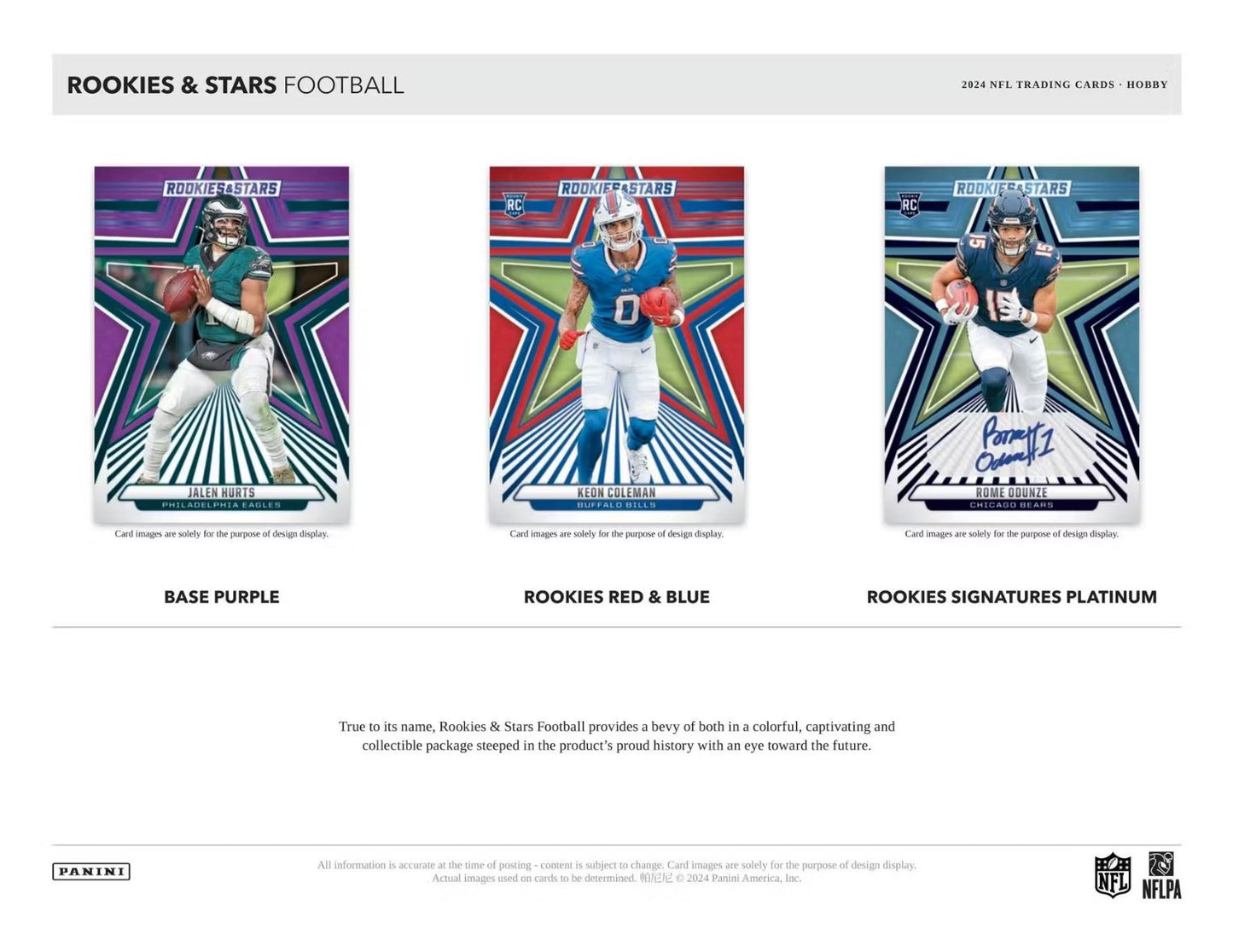 2024 Panini Rookies & Stars Football Hobby Box