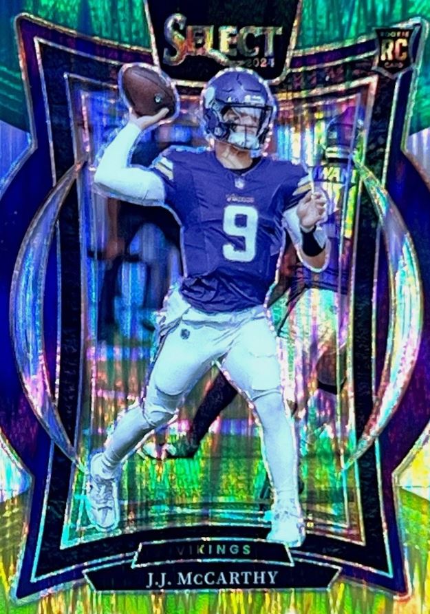 2024 Panini Select Football Blaster Box (Green & Yellow Prizms)
