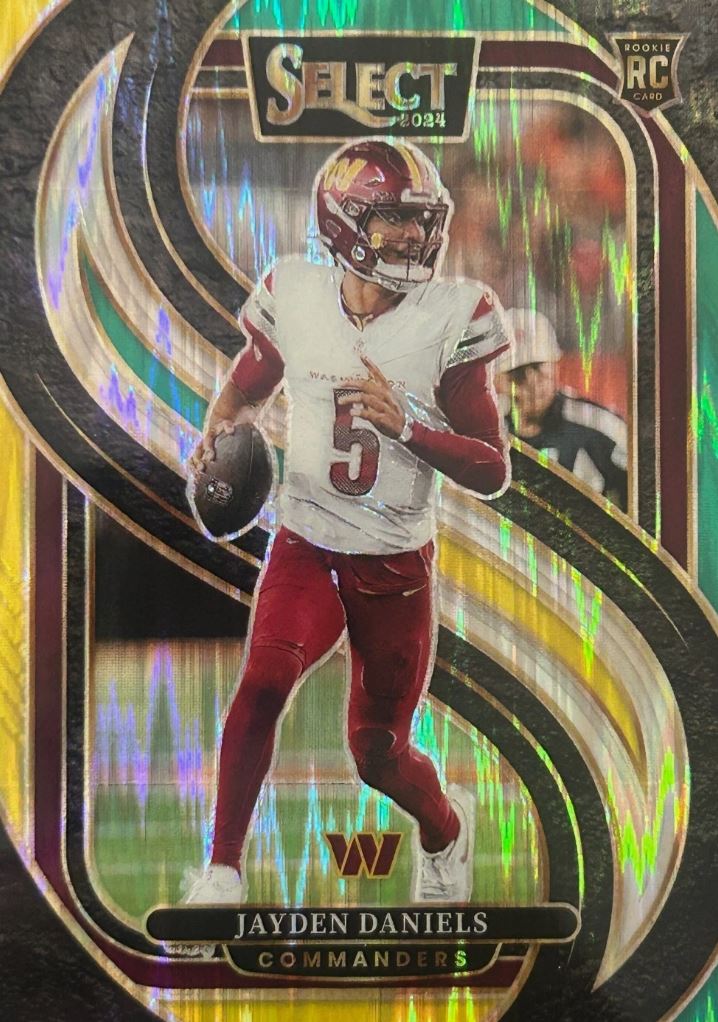 2024 Panini Select Football Blaster Box (Green & Yellow Prizms)