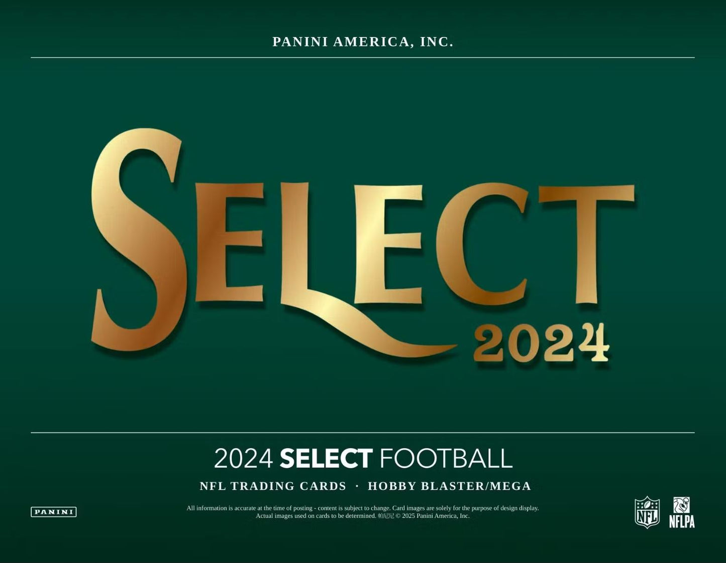 2024 Panini Select Football Hobby Blaster Box (Green & Red Prizms)