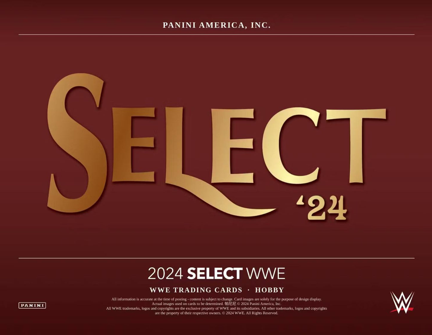2024 Panini Select WWE Hobby Box