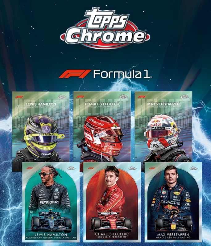 2024 Topps Chrome Formula 1 Qualifying Lap Hobby Box