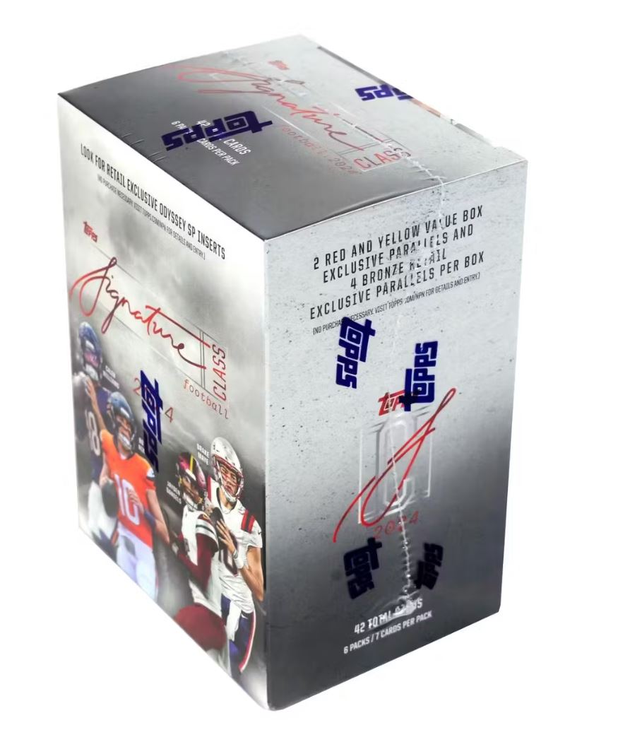 2024 Topps Signature Class Football Blaster Box
