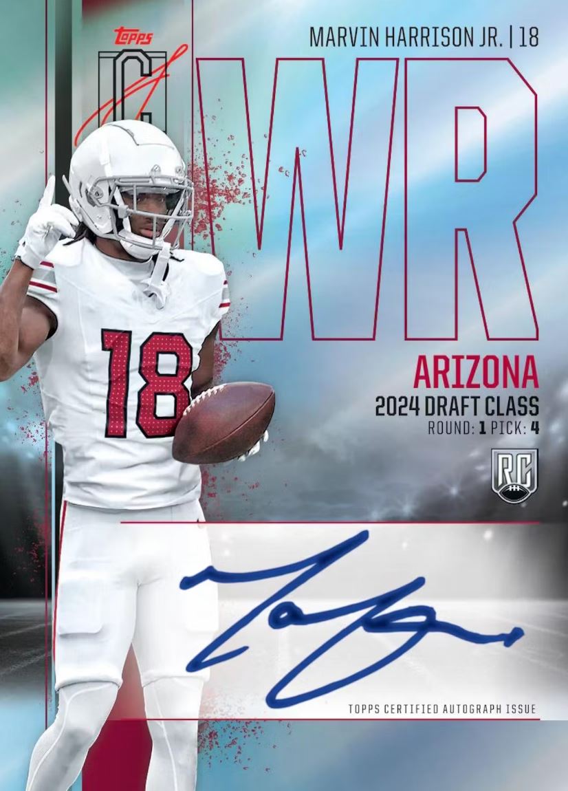 2024 Topps Signature Class Football Blaster Box
