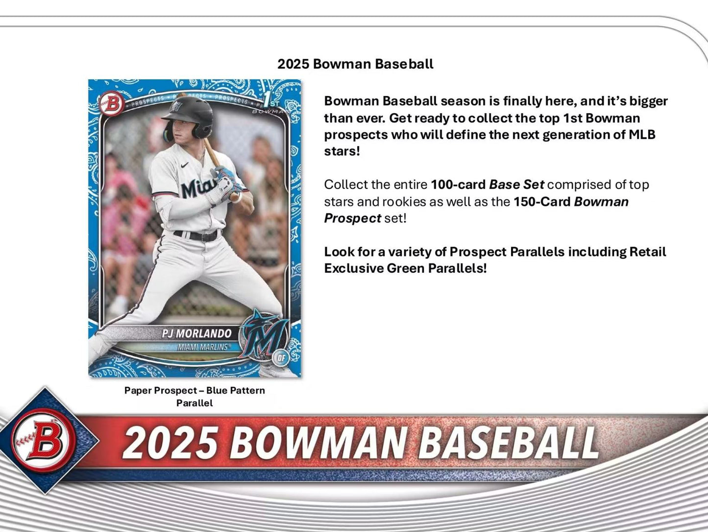 2025 Bowman Baseball Blaster Box
