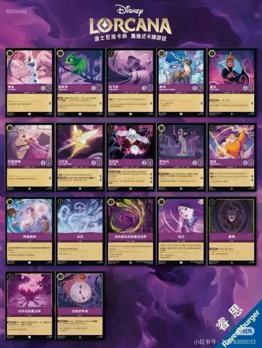 Disney Lorcana TCG: The First Chapter Light/Slim Booster Box (Chinese Edition)