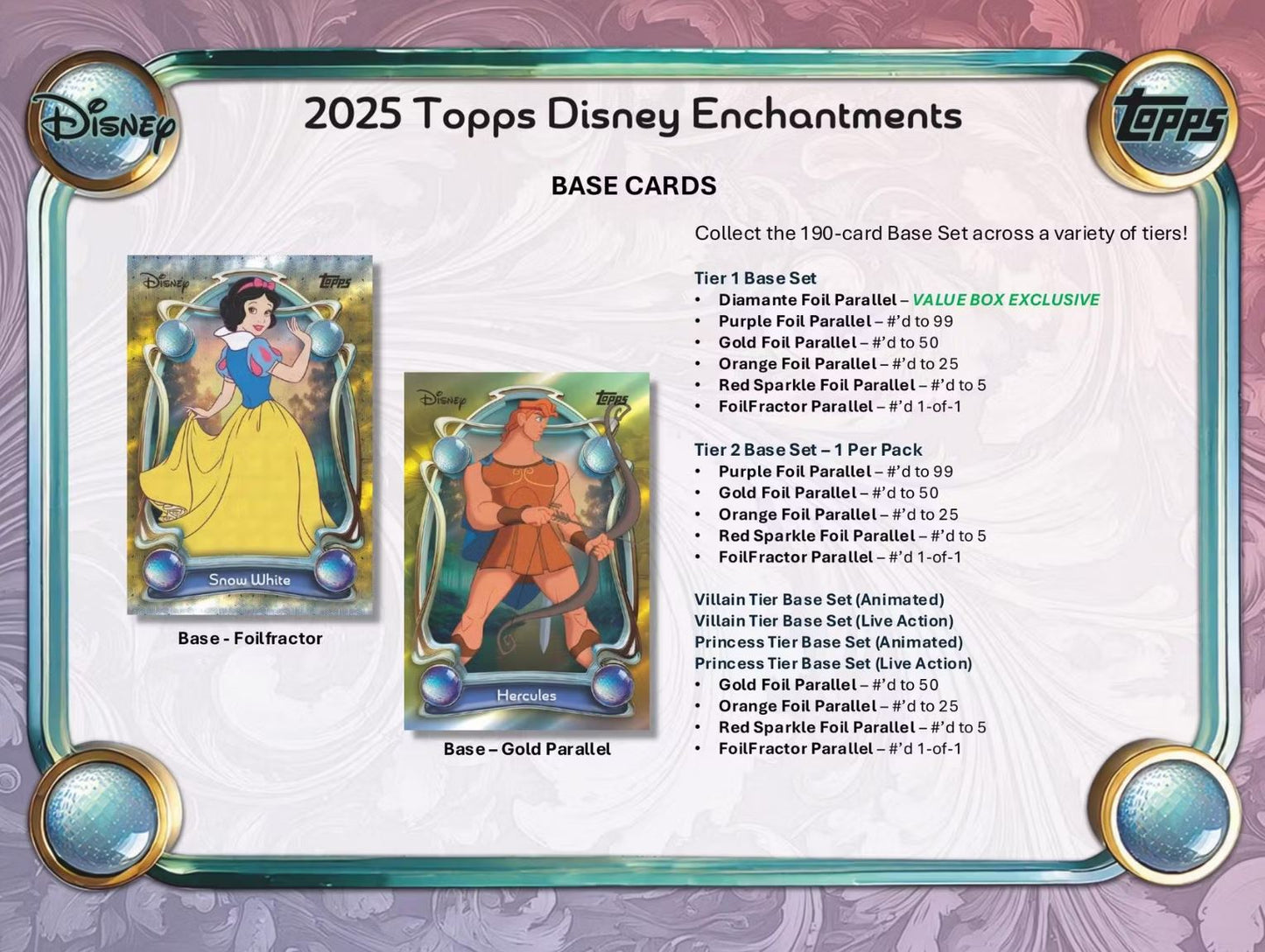 2025 Topps Disney Wonder Winter Mega Box