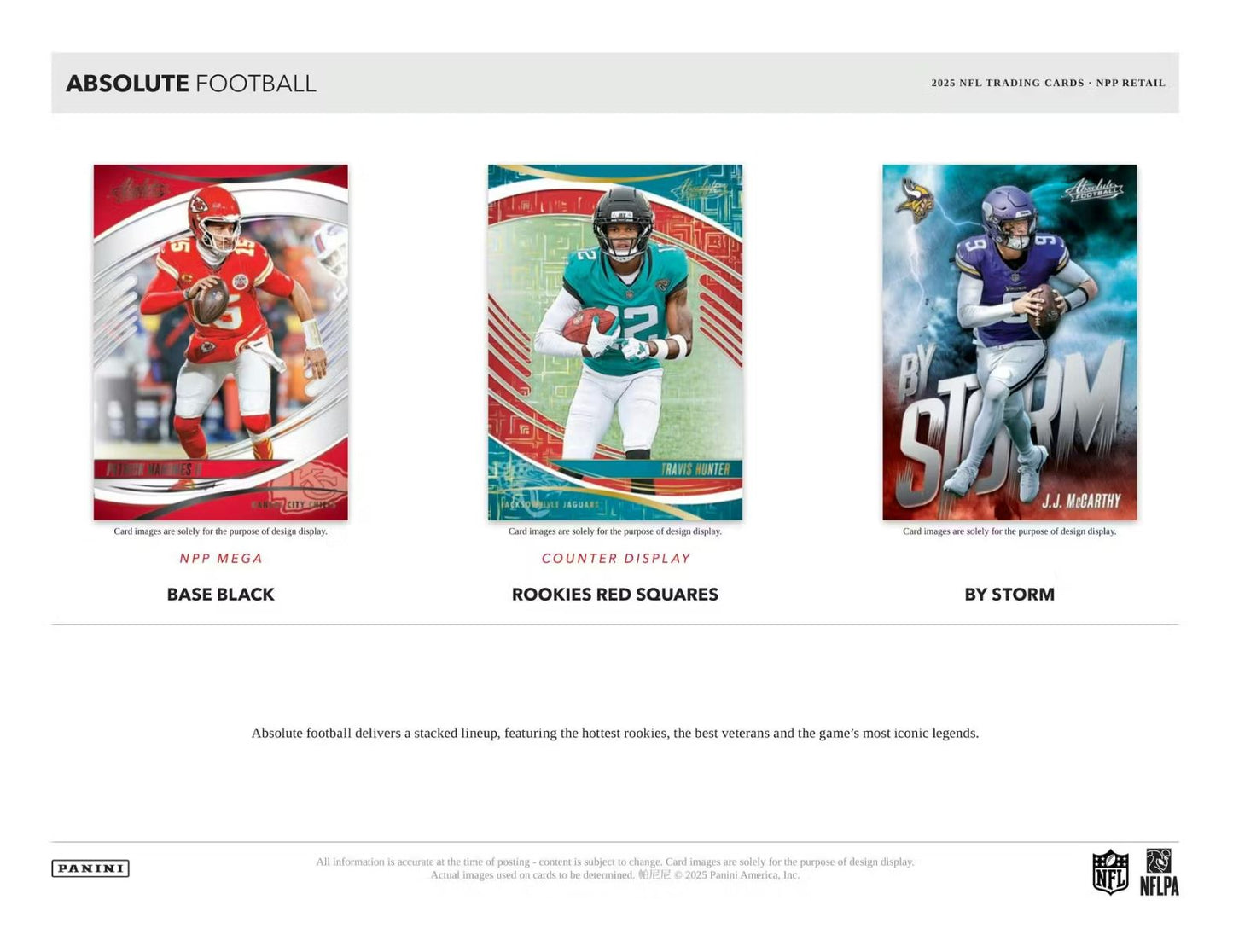 2025 Panini Absolute Football Gravity Feed Box