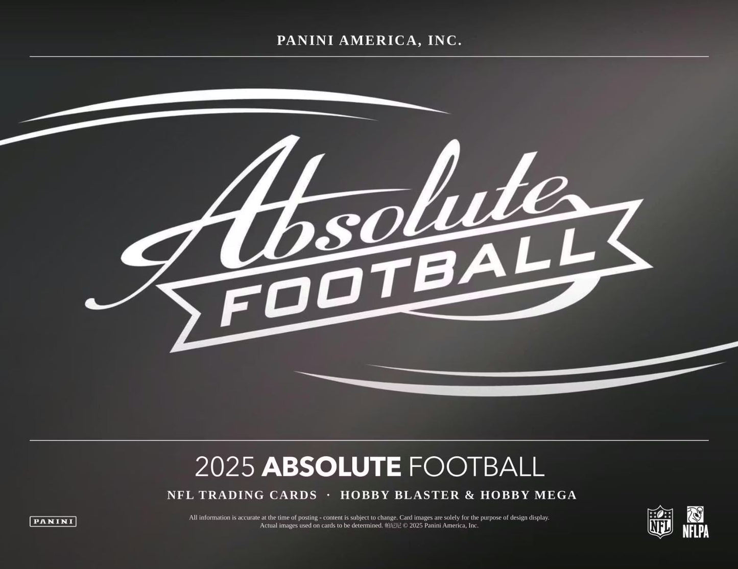 2025 Panini Absolute Football Hobby Mega Box