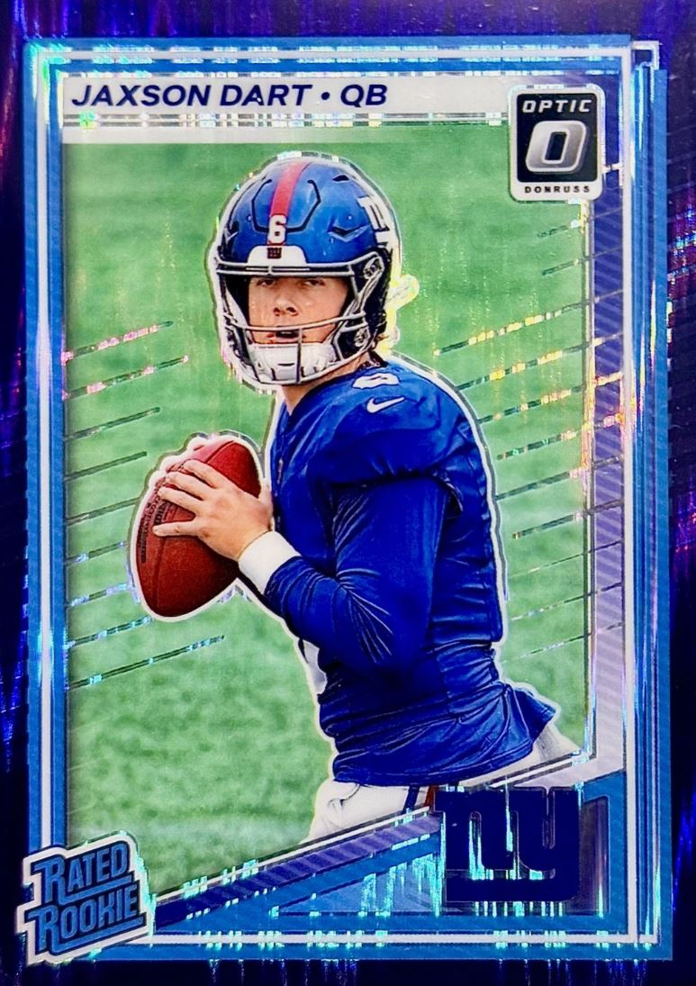 2025 Panini Donruss Optic Football Blaster Box (Purple Shock Prizm's)