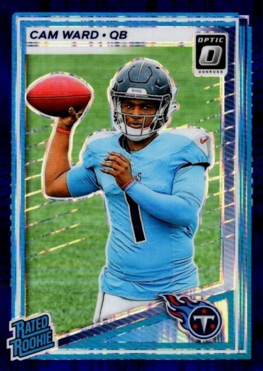 2025 Panini Donruss Optic Football Blaster Box (Purple Shock Prizm's)