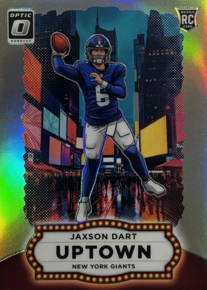 2025 Panini Donruss Optic Football Blaster Box (Purple Shock Prizm's)