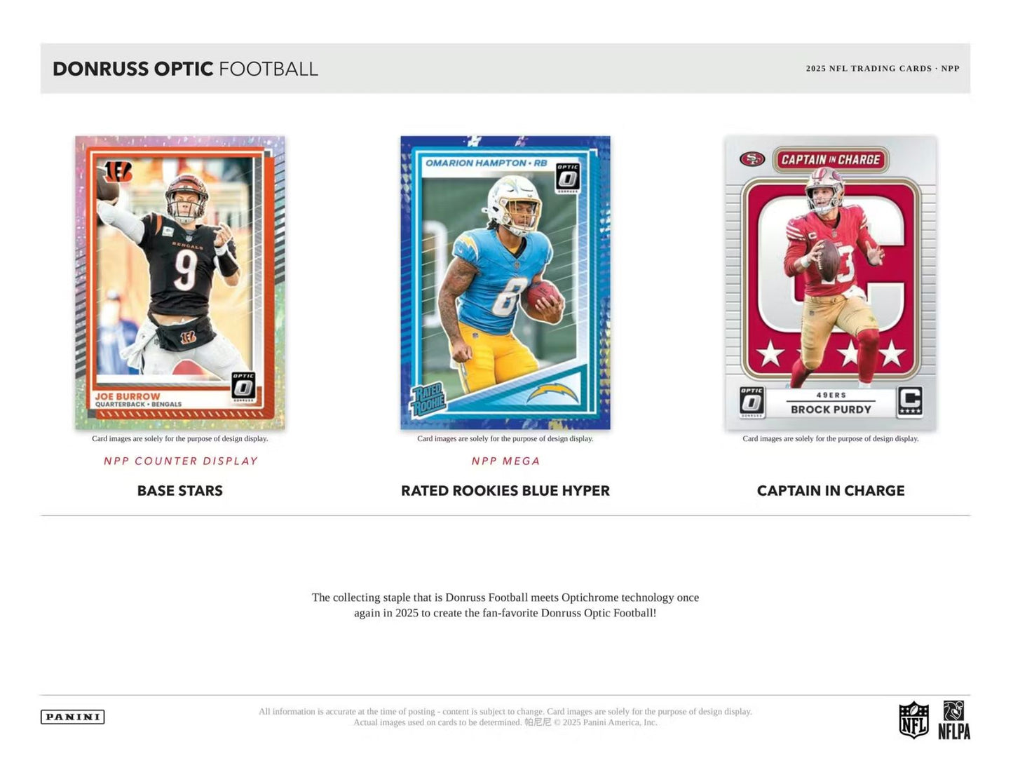2025 Panini Donruss Optic Football Blaster Box (Purple Shock Prizm's)