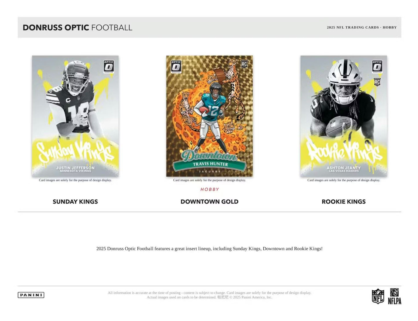 2025 Panini Donruss Optic Football Hobby Box
